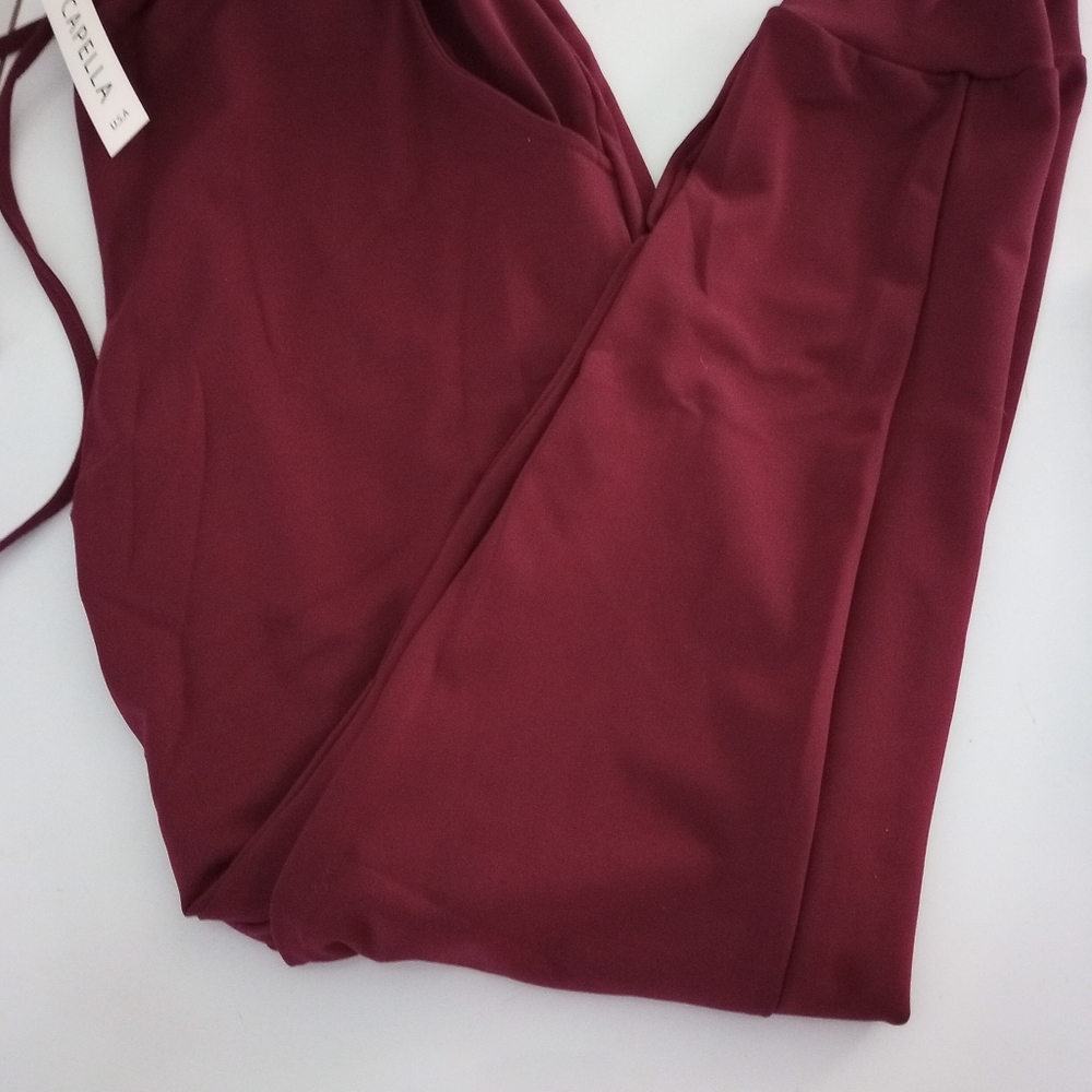 Burgundy Wine Joggers